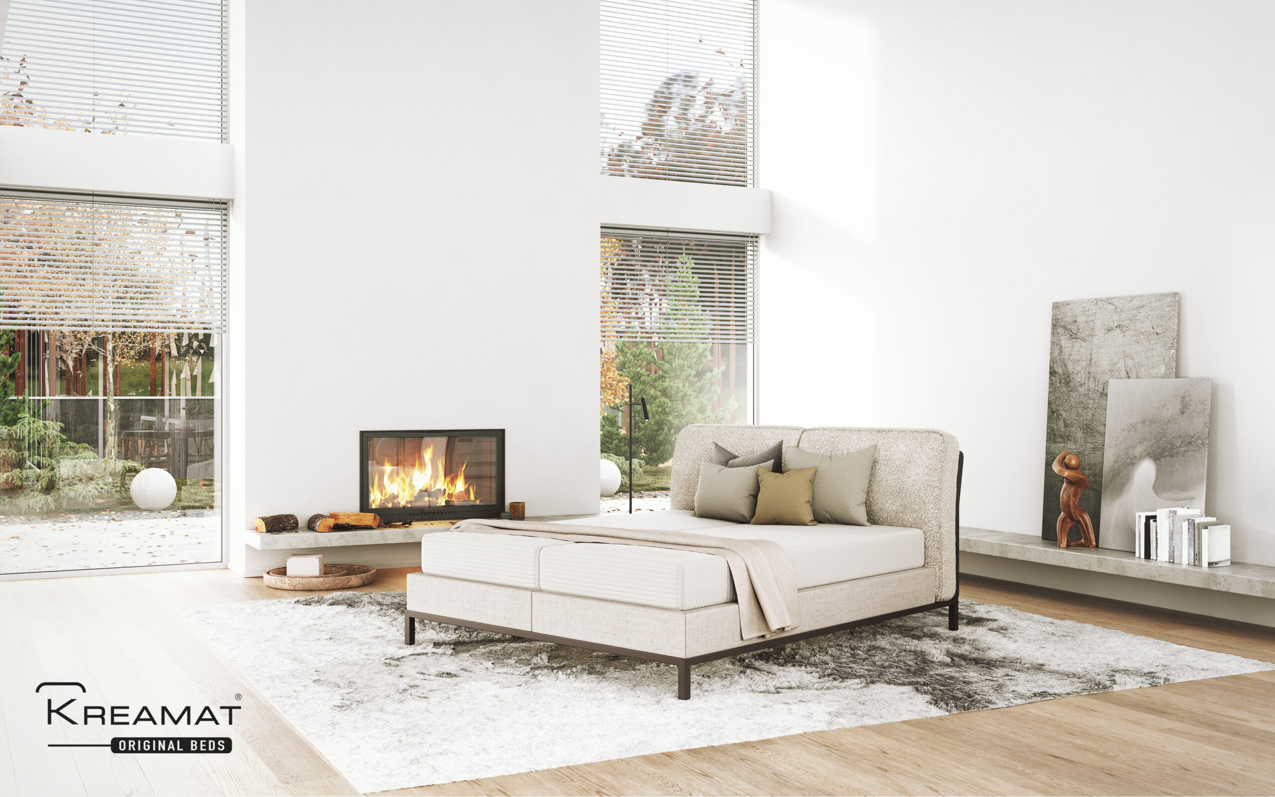 Kreamat boxspring Argos