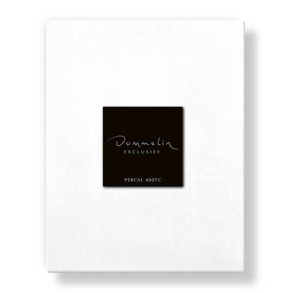 Split topperhoeslaken Percal 400