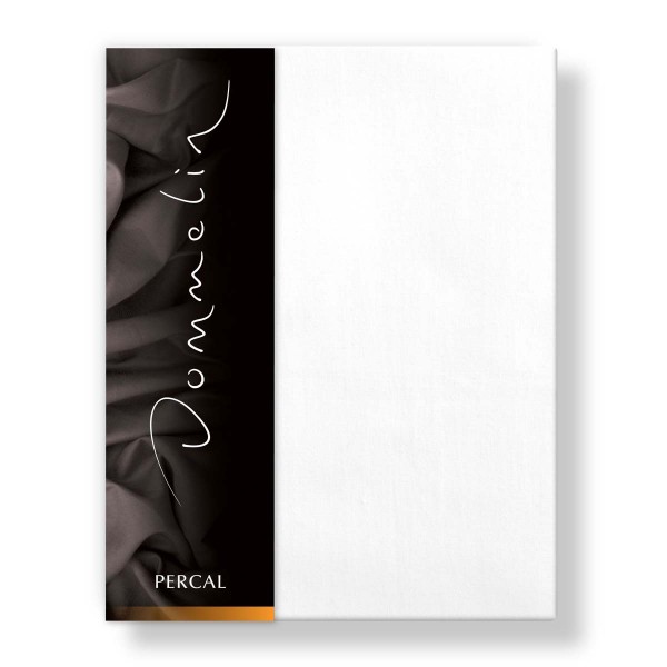 Split topperhoeslaken Percal 200