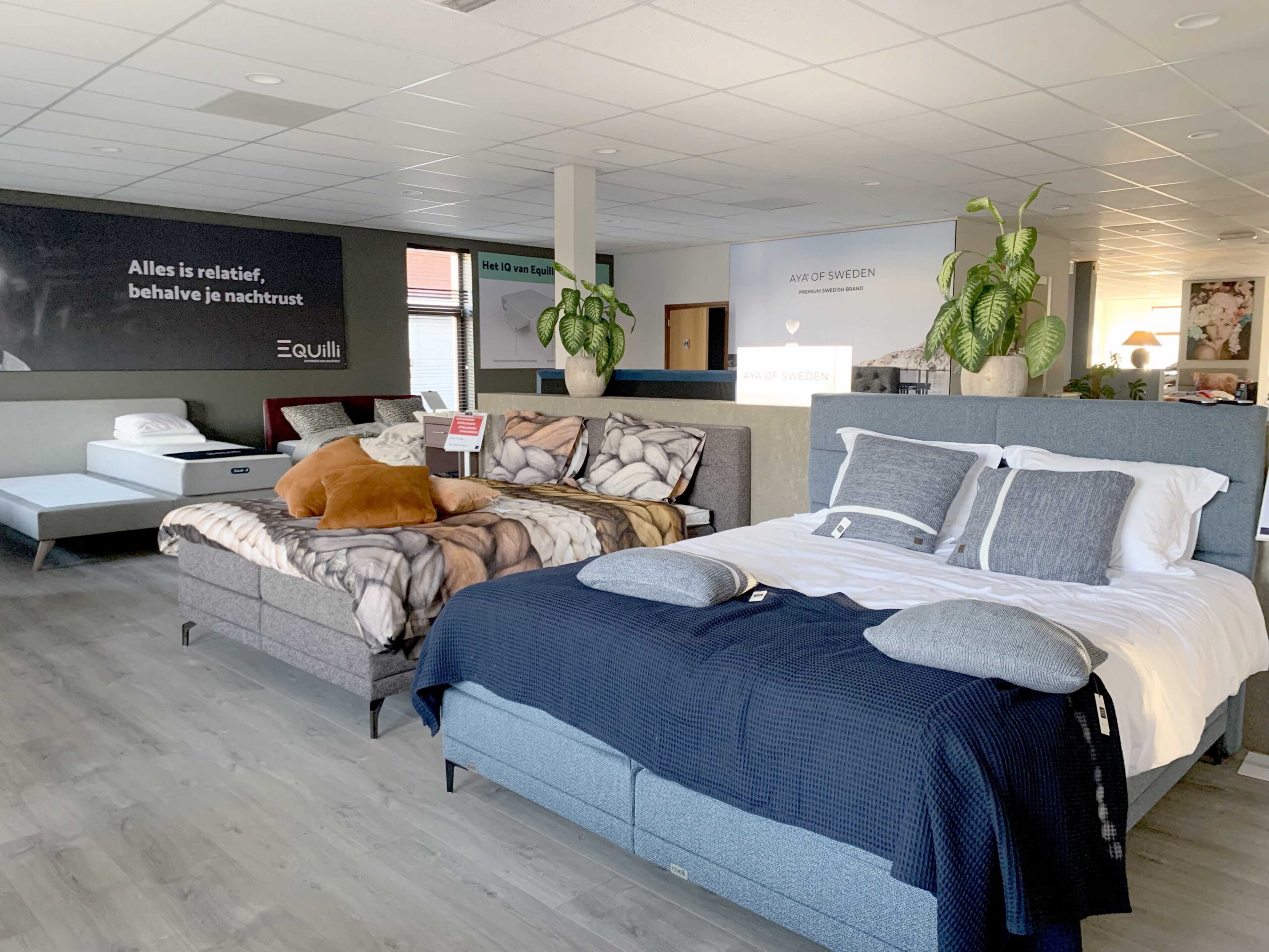 AYA of Sweden bedden bij Maassen van den Brink Velp - Arnhem